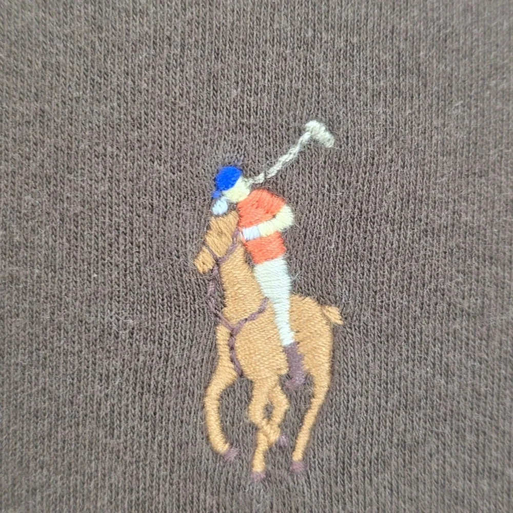 Polo Ralph Lauren Mens Large Golf Polo Shirt Classic Fit Burgundy Olive Lot of 2